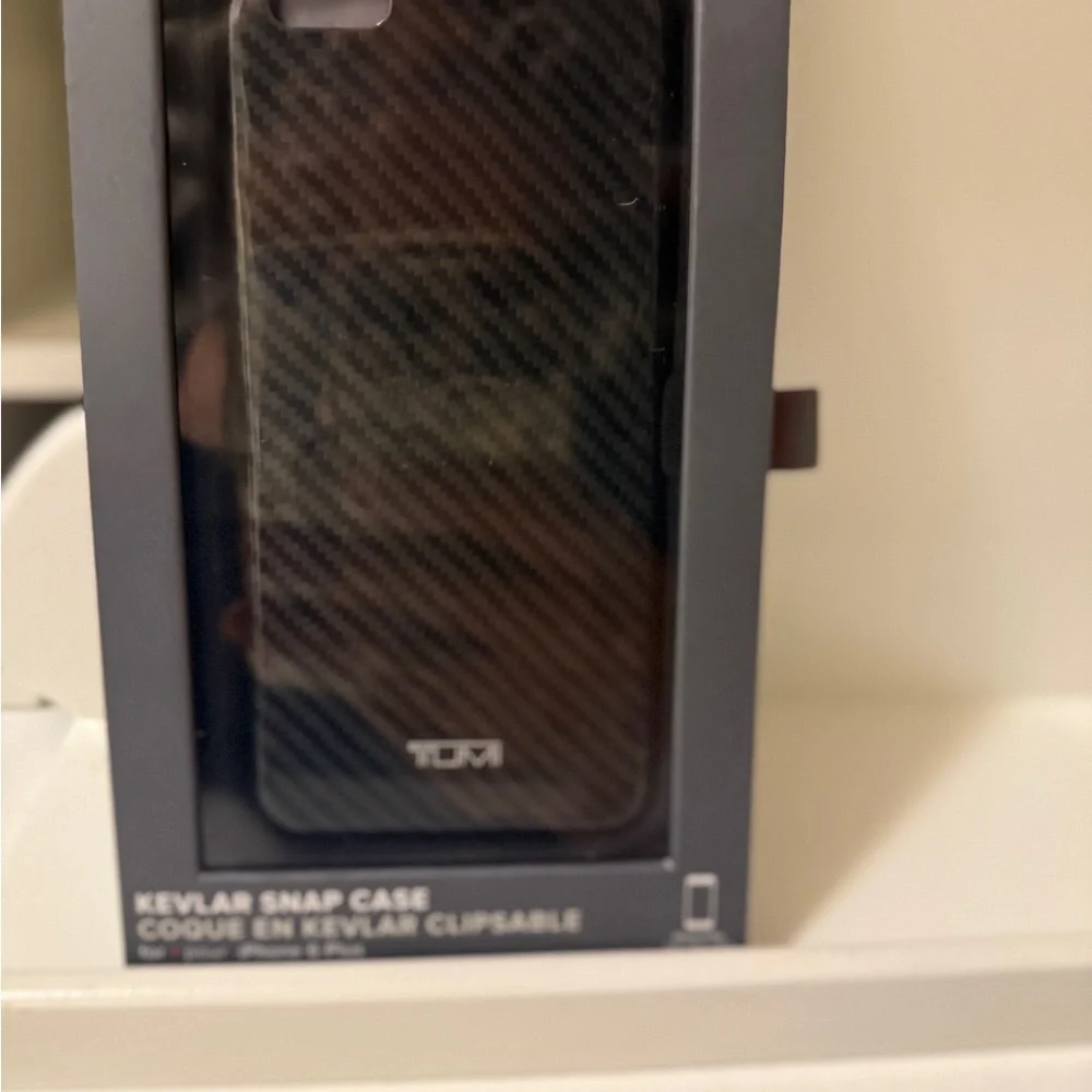Tumi Black Sleek Smartphone Case for Iphone 6 plus